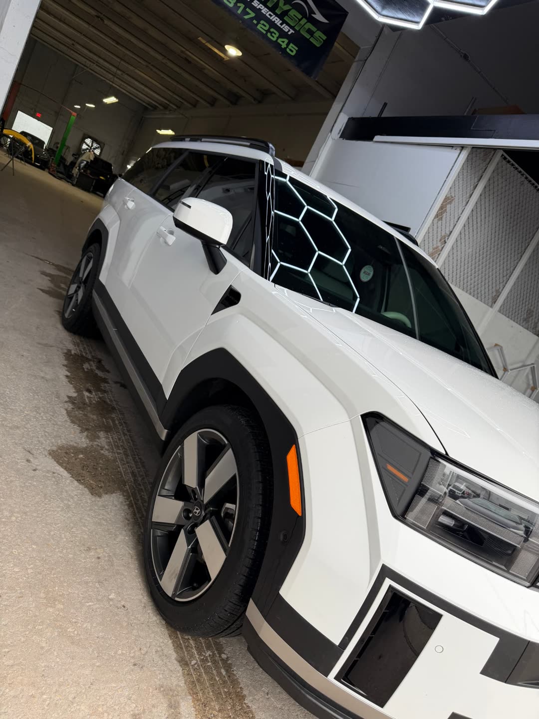 Hyundai Santa Fe after repair