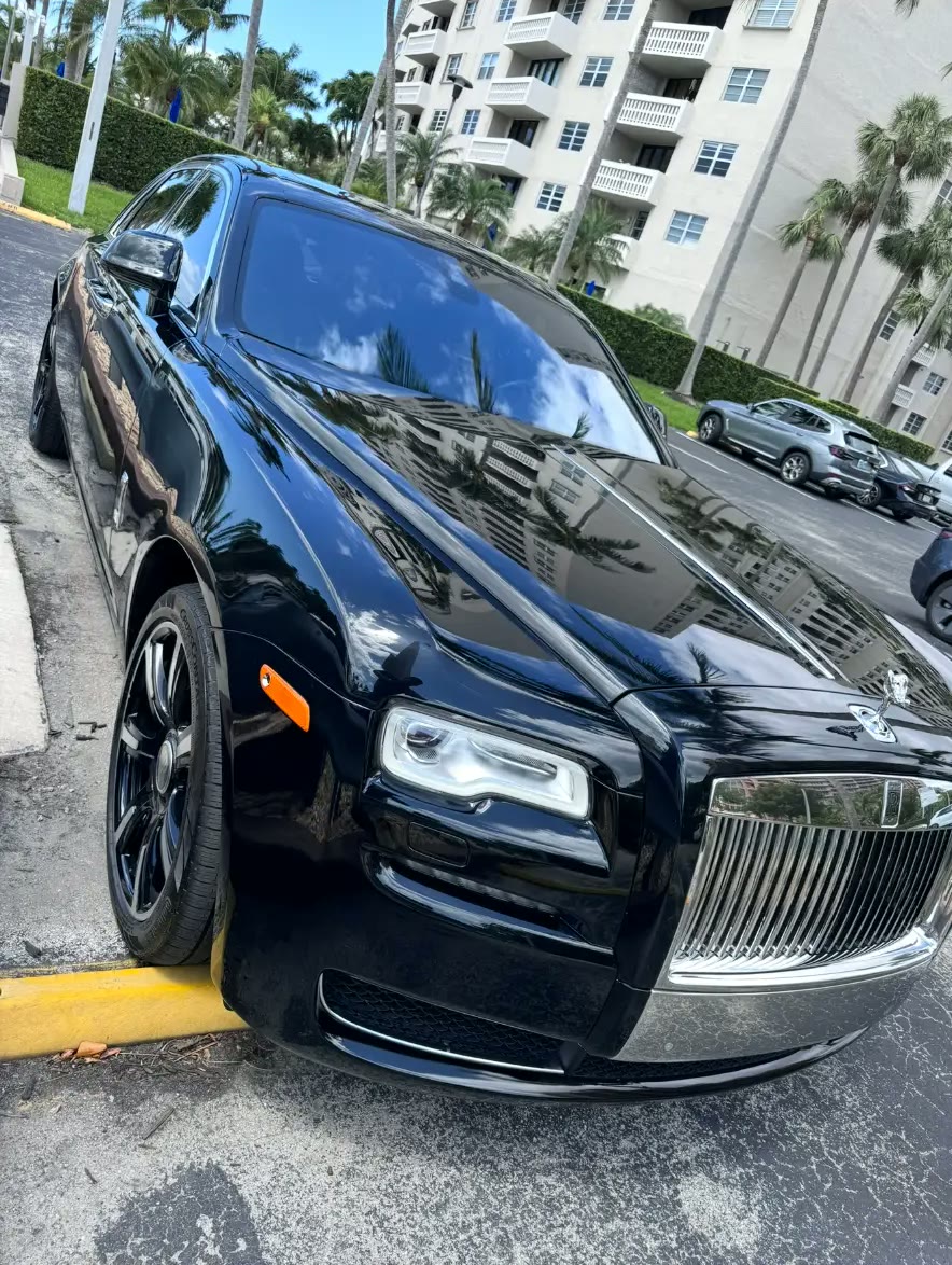 Rolls-Royce Ghost after repair