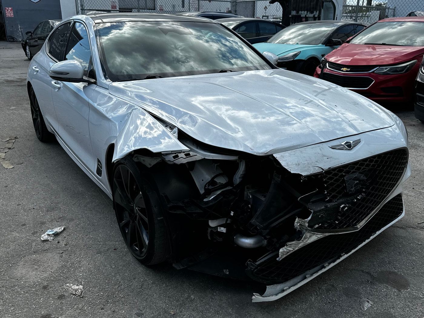 Genesis before repair